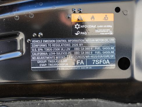 Used 2026 Nissan Sentra SV w/ SV Convenience Package FWD image 22