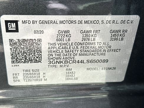 Certified 2020 Chevrolet Blazer LT FWD image 40