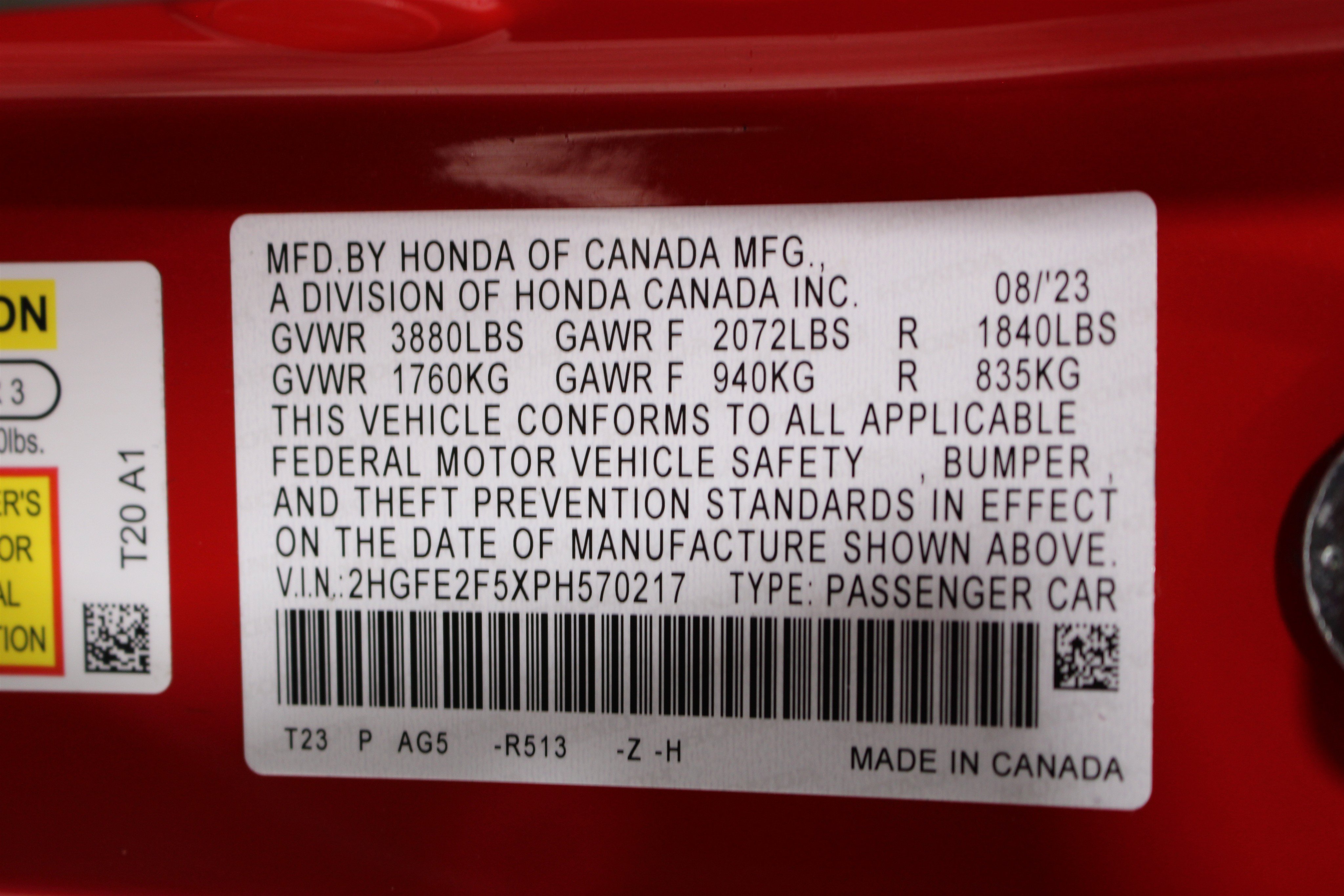 Used 2023 Honda Civic Sport image 37