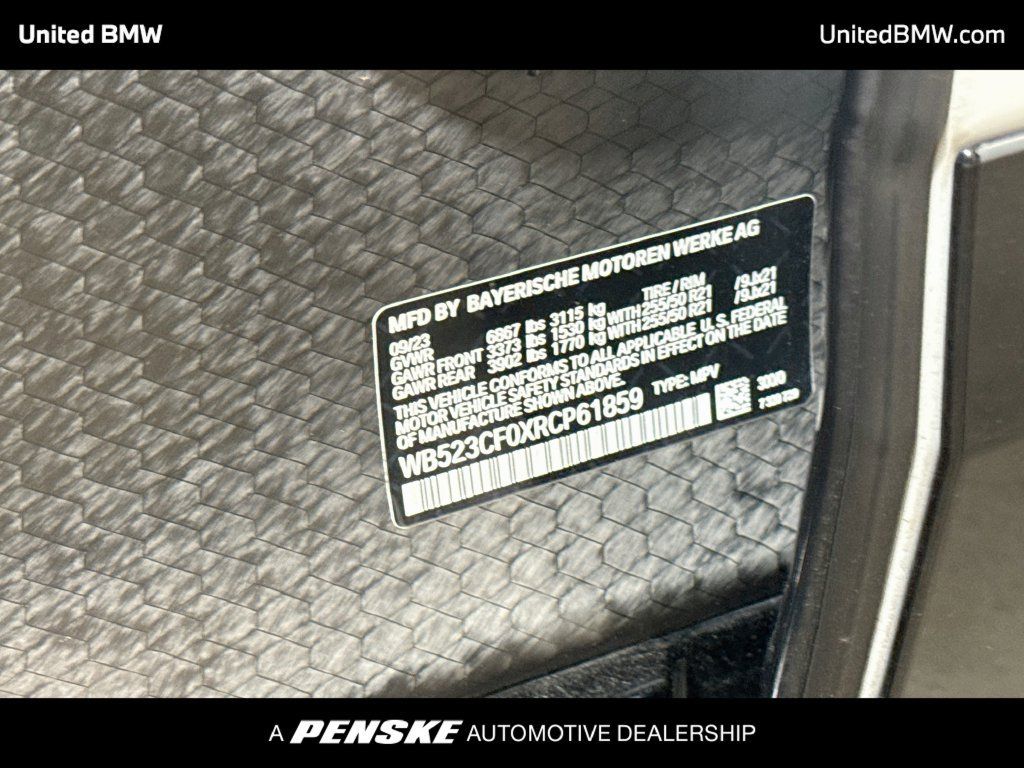 Certified 2024 BMW iX xDrive50 w/ Premium Package AWD/4WD image 22