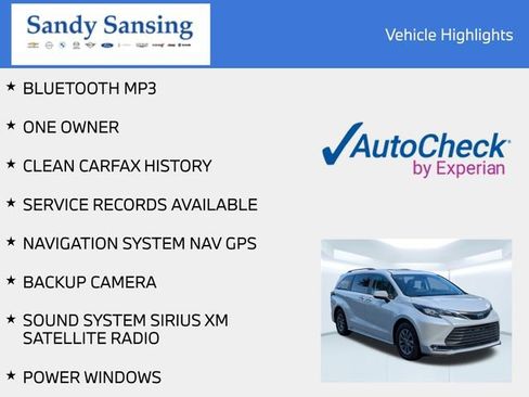 Used 2023 Toyota Sienna XLE image 6