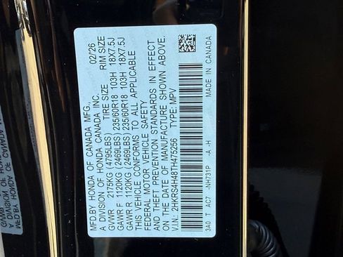 New 2026 Honda CR-V EX image 27