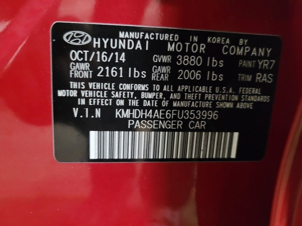 Used 2015 Hyundai Elantra SE FWD image 33