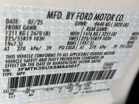 New 2025 Ford Mustang Mach-E Premium w/ Interior Protection Package image 29