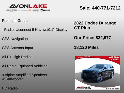 Used 2022 Dodge Durango GT image 32