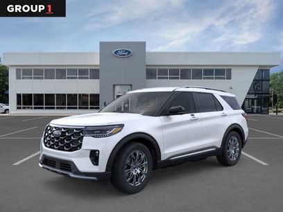 New 2026 Ford Explorer Platinum