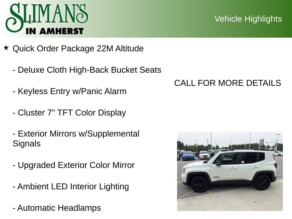 Used 2023 Jeep Renegade Altitude AWD/4WD image 8