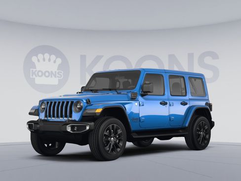 Used 2021 Jeep Wrangler Unlimited Rubicon 4xe w/ Steel Bumper Group image 1