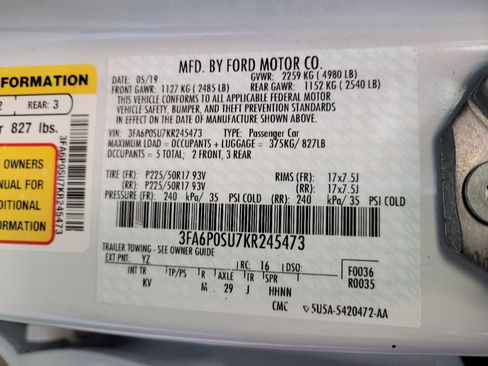 Used 2019 Ford Fusion Energi Titanium image 33