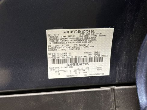 Used 2018 Ford Taurus SEL w/ Equipment Group 201A image 28