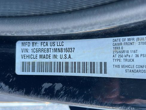 Used 2021 RAM 1500 Big Horn RWD image 37