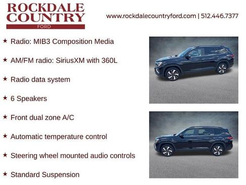 Used 2024 Volkswagen Atlas SE AWD/4WD image 7