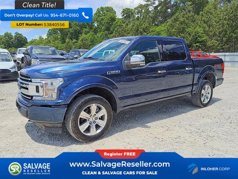 Used 2018 Ford F150 Platinum w/ Equipment Group 701A Luxury AWD/4WD image 1