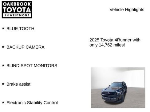Used 2025 Toyota 4Runner SR5 AWD/4WD image 6