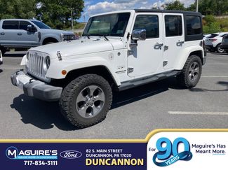 Used 2016 Jeep Wrangler Unlimited Sahara w/ Max Tow Package image 1