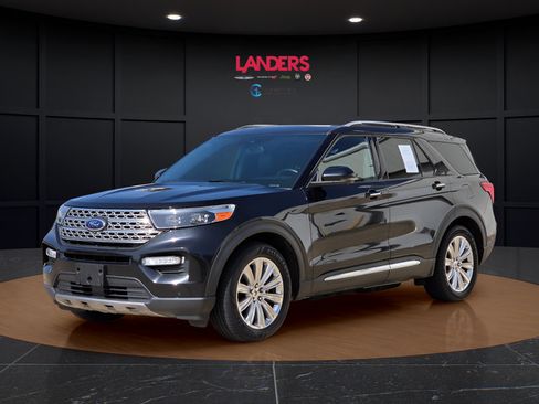 Used 2020 Ford Explorer Limited w/ Class III Trailer Tow Package RWD image 1