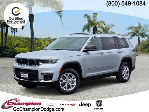 Certified 2022 Jeep Grand Cherokee L Limited RWD image 1