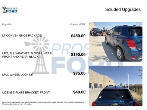 Used 2019 Chevrolet Trax LT w/ LT Convenience Package AWD/4WD image 3
