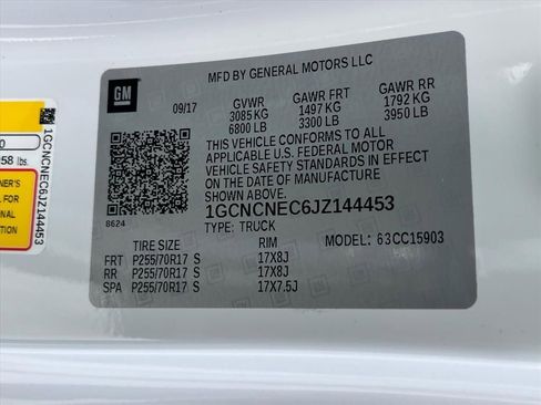 Used 2018 Chevrolet Silverado 1500 W/T w/ Trailering Package image 35