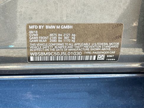 Used 2018 BMW M3 w/ Competition Package RWD image 44