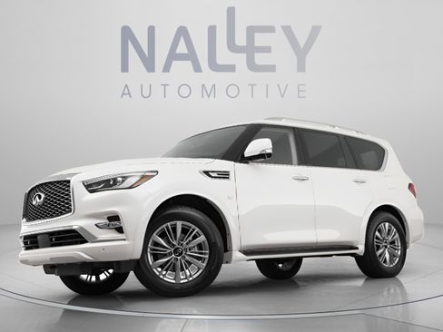 Used 2021 INFINITI QX80 Premium Select w/ Cargo Package AWD/4WD image 2