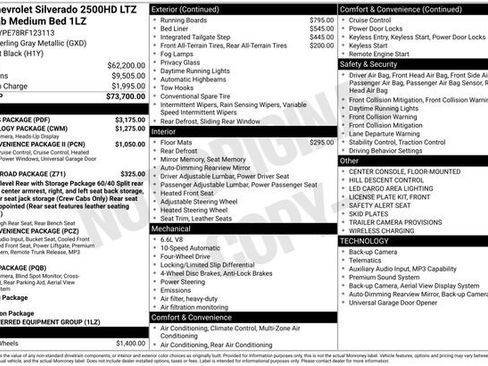 Certified 2024 Chevrolet Silverado 2500 LTZ w/ LTZ Plus Package AWD/4WD image 36