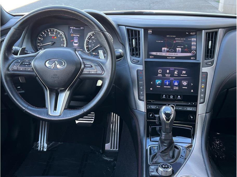 Used 2019 INFINITI Q50 Red Sport 400 w/ Sensory Package RWD image 10