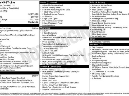 Used 2025 Kia K5 GT-Line FWD image 25
