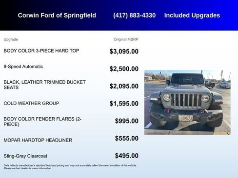 Used 2023 Jeep Gladiator Rubicon w/ Cold Weather Group image 5