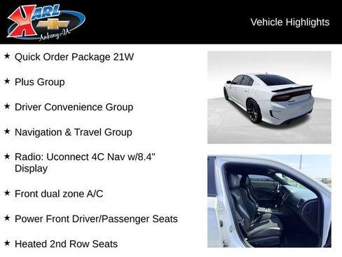 Used 2020 Dodge Charger Scat Pack w/ Plus Group RWD image 2