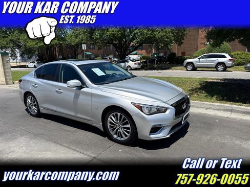 Used 2018 INFINITI Q50 Luxe w/ Cargo Package (L95) RWD image 1