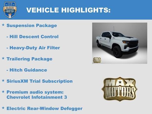 New 2026 Chevrolet Silverado 1500 Custom Trail Boss AWD/4WD image 12