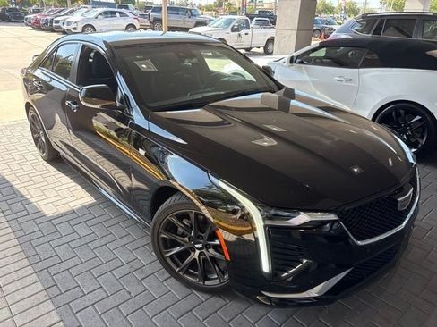 Certified 2025 Cadillac CT4 Sport w/ Climate Package RWD image 1