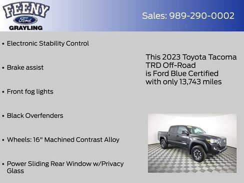 Used 2023 Toyota Tacoma TRD Off-Road AWD/4WD image 14