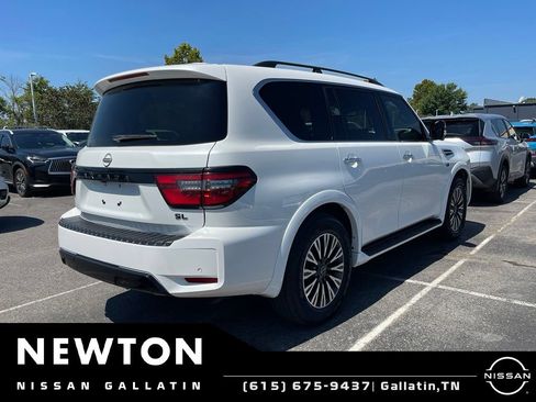 Used 2021 Nissan Armada SL w/ Midnight Edition Package RWD image 5