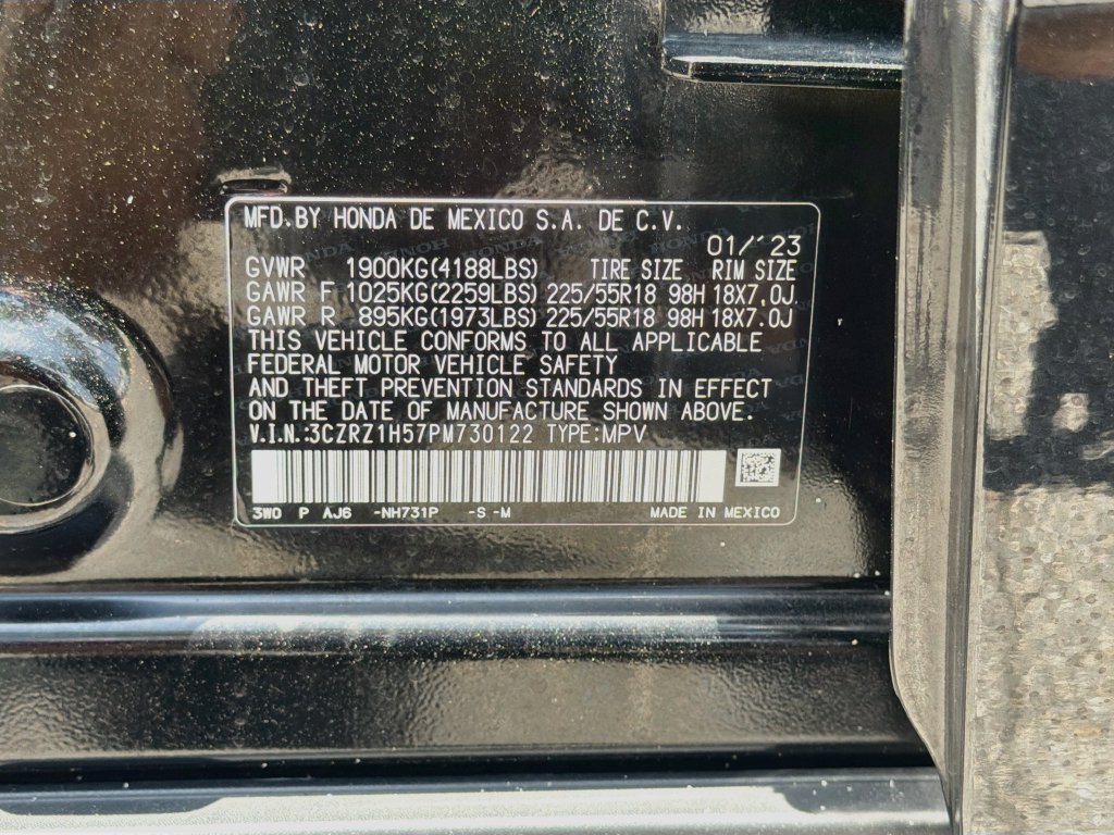 Certified 2023 Honda HR-V Sport image 36