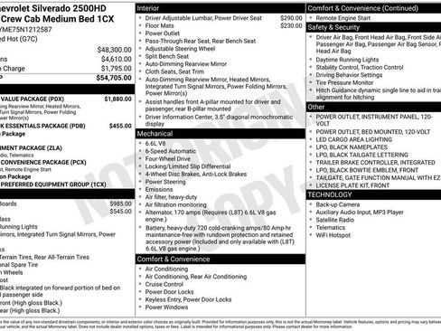 Certified 2022 Chevrolet Silverado 2500 Custom w/ Custom Value Package image 17