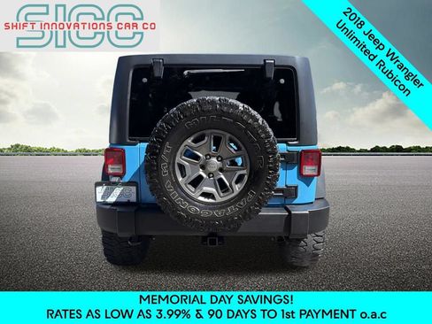 Used 2018 Jeep Wrangler Unlimited Rubicon w/ Connectivity Group AWD/4WD image 6