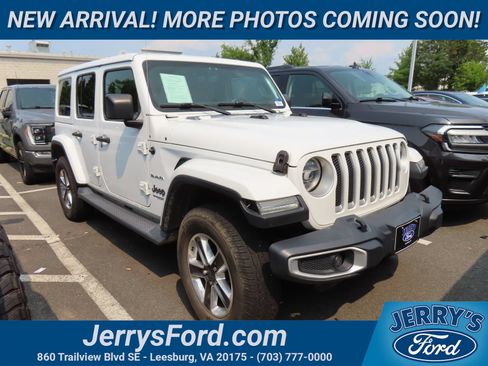 Used 2020 Jeep Wrangler Unlimited Sahara AWD/4WD image 1