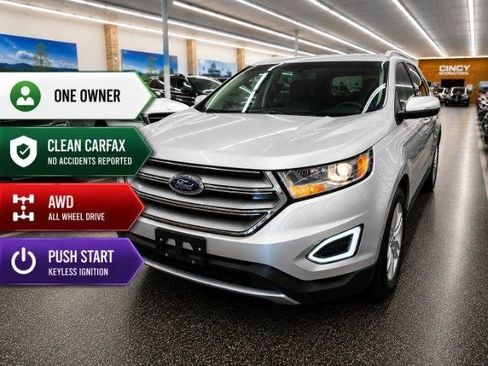 Used 2017 Ford Edge SEL w/ Class II Trailer Tow Package AWD/4WD image 1