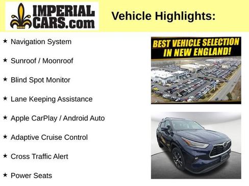Used 2021 Toyota Highlander XLE AWD/4WD image 3
