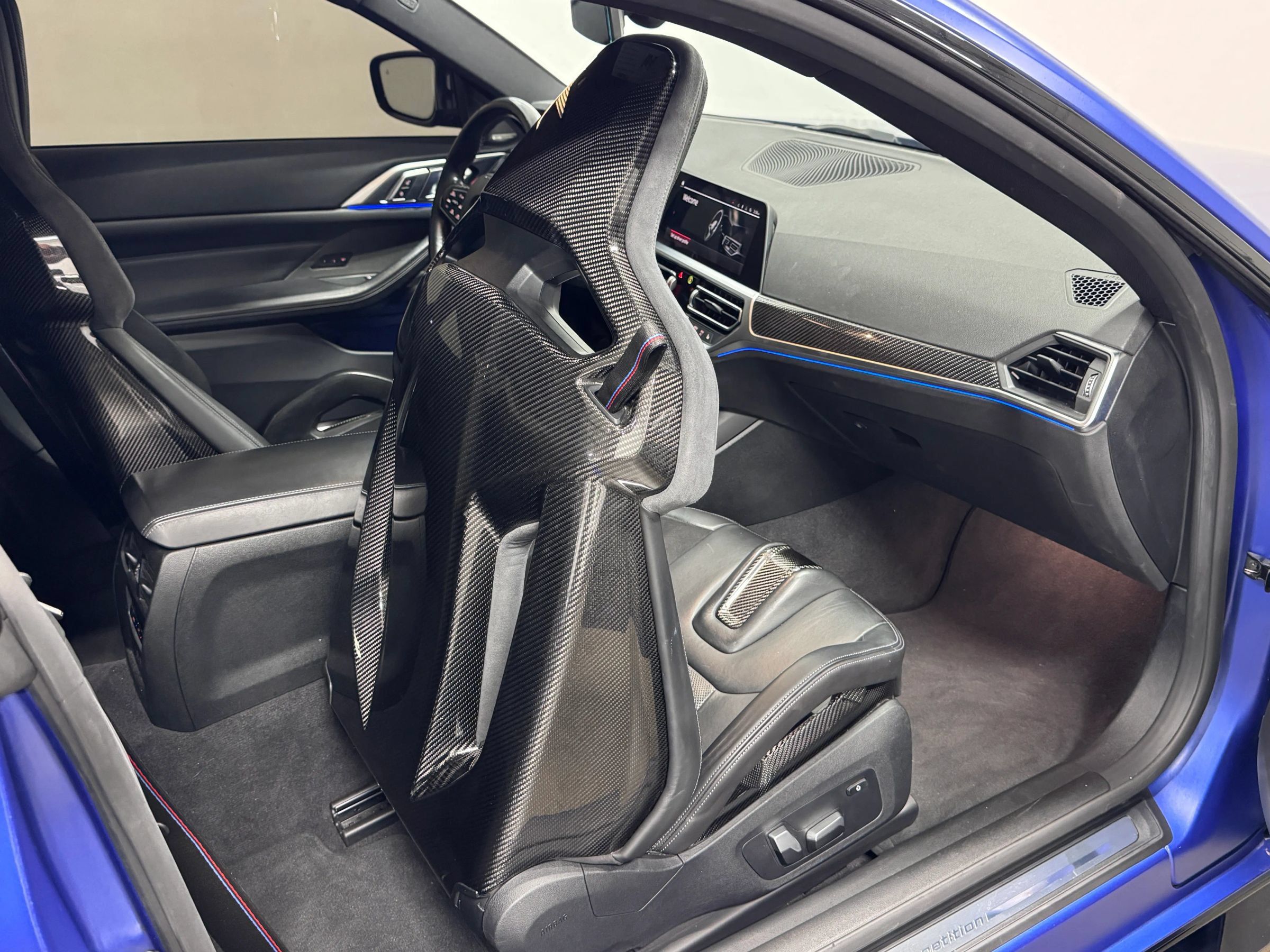 Used 2021 BMW M4 Competition w/ M Carbon Exterior Package RWD image 14