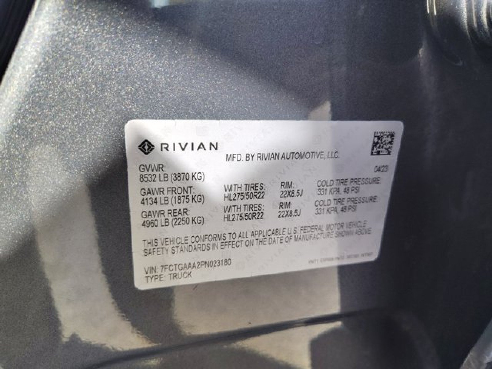 Used 2023 Rivian R1T Adventure Quad AWD/4WD image 23