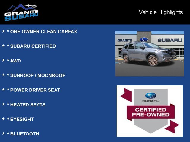 Used 2026 Subaru Forester Sport AWD/4WD image 2