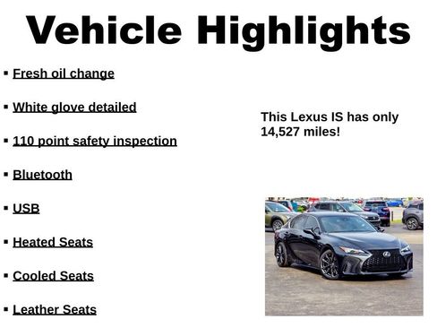 Used 2025 Lexus IS 350 F Sport RWD image 40