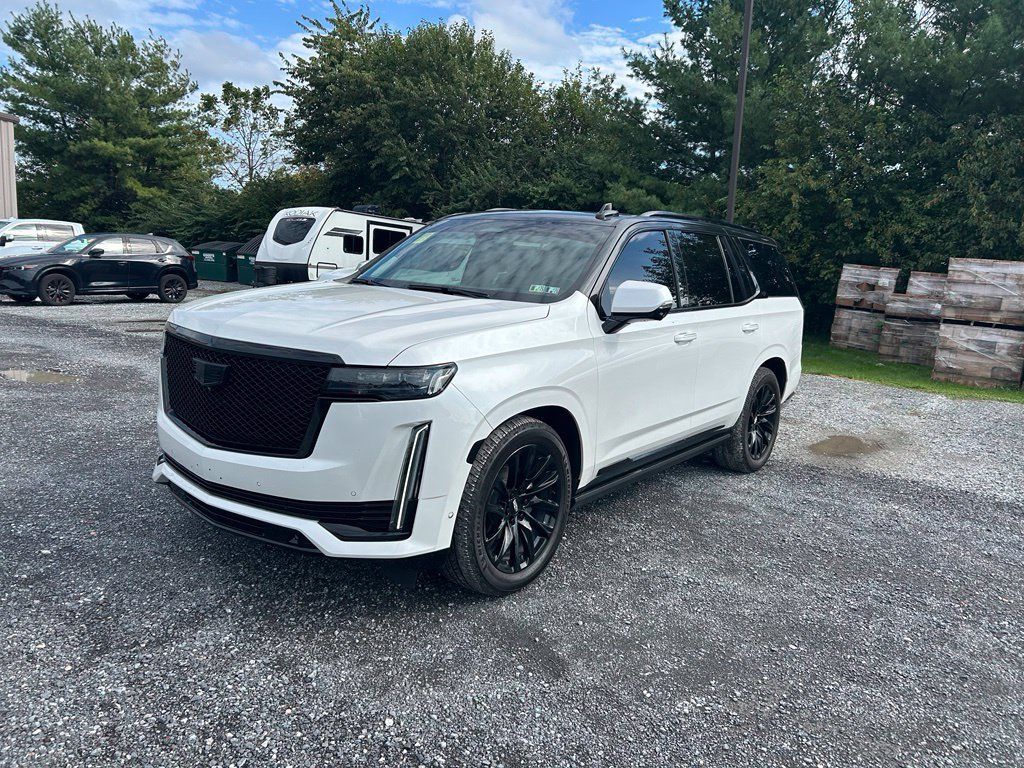 Used 2021 Cadillac Escalade Sport Platinum w/ LPO, ONYX Package AWD/4WD image 2
