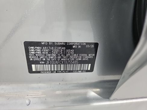 New 2026 Subaru Impreza 2.0i Sport AWD/4WD image 27