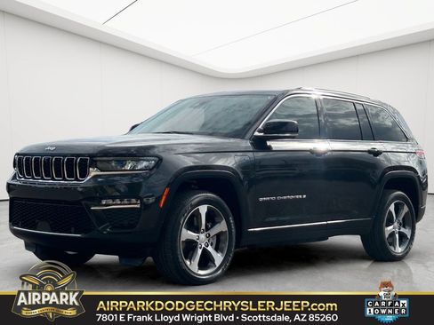 Certified 2023 Jeep Grand Cherokee 4WD 4xe w/ Luxury Tech Group II image 1