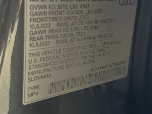 New 2026 Audi RS Q8 performance image 24