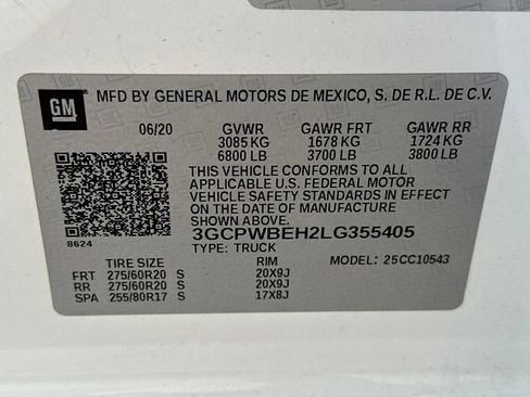 Used 2020 Chevrolet Silverado 1500 Custom w/ Custom Value Package image 37